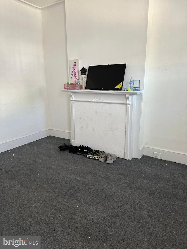 641 N 56th St, Philadelphia, PA 19131 - living room with carpet flooring and baseboards