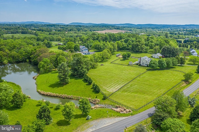 38452 Millstone, Purcellville, VA 20132 - aerial view of sparsely populated area with a nearby body of water