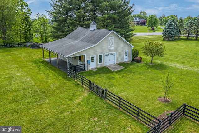 38452 Millstone, Purcellville, VA 20132 - view of subject property with a tree filled landscape