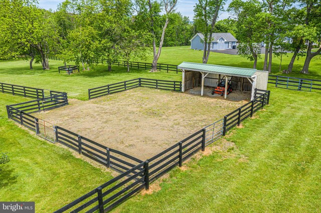 38452 Millstone, Purcellville, VA 20132 - view of community featuring an exterior structure and an outdoor structure