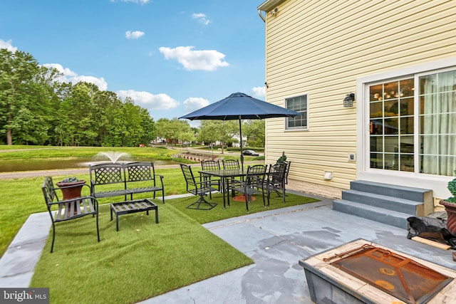 1624 Catherine Fran Dr, Accokeek, MD 20607 - view of patio / terrace featuring entry steps