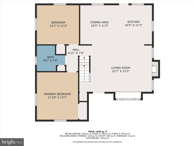 8907 Mavis Ave, Baltimore, MD 21236 - room layout