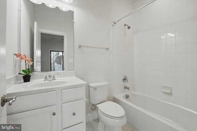 9870 Buchanan Loop, Manassas, VA 20110 - full bathroom with toilet, vanity, and shower / bath combination