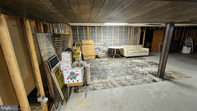 319 Morton Ave, Paulsboro, NJ 08066 - view of unfinished below grade area
