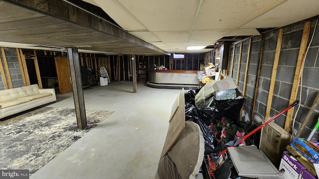 319 Morton Ave, Paulsboro, NJ 08066 - view of unfinished below grade area