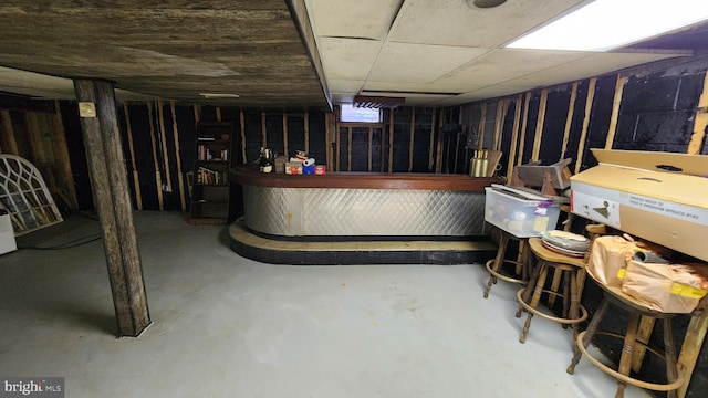 319 Morton Ave, Paulsboro, NJ 08066 - bar area with concrete flooring