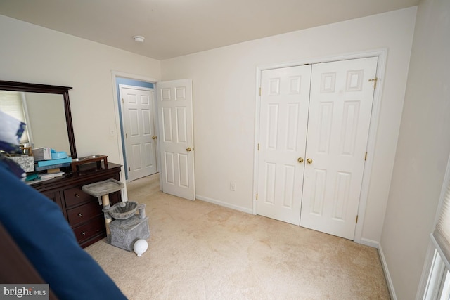 9557 Old Railroad Rd, Mardela Springs, MD 21837 - bedroom featuring carpet, a closet, and baseboards
