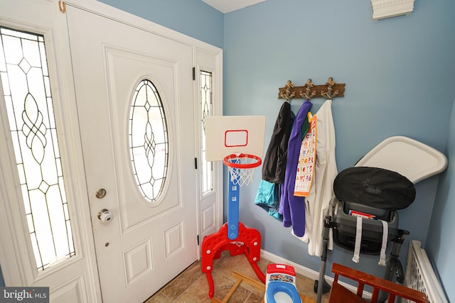 9557 Old Railroad Rd, Mardela Springs, MD 21837 - foyer featuring baseboards