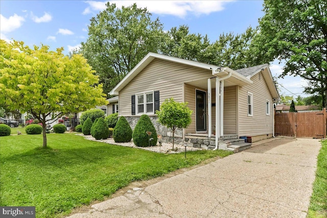 3831 Katherine Ave, Wilmington, DE 19808 - bungalow-style house featuring concrete driveway and stone siding