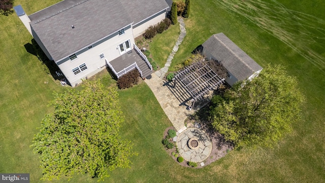 503 Forest Ave, Bellefonte, PA 16823 - view from above of property
