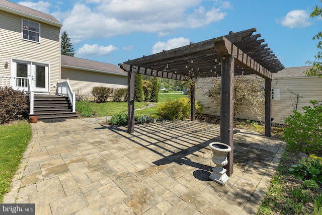 503 Forest Ave, Bellefonte, PA 16823 - view of patio / terrace with a pergola