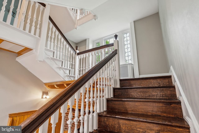 2424 Golf Rd, Philadelphia, PA 19131 - staircase with a high ceiling