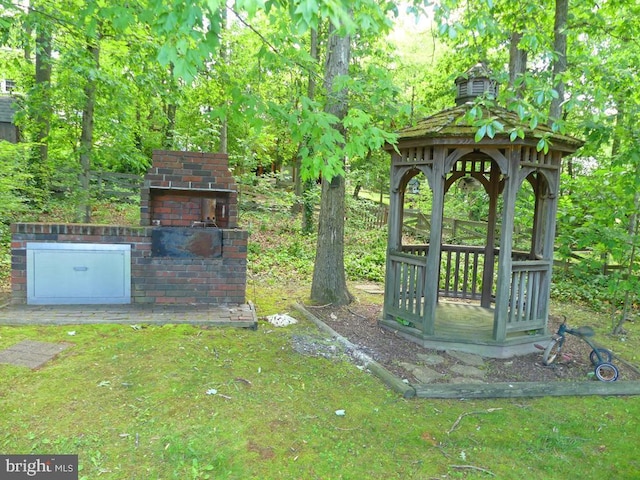 5 Bamborough Ct, Baltimore, MD 21236 - view of yard with a gazebo