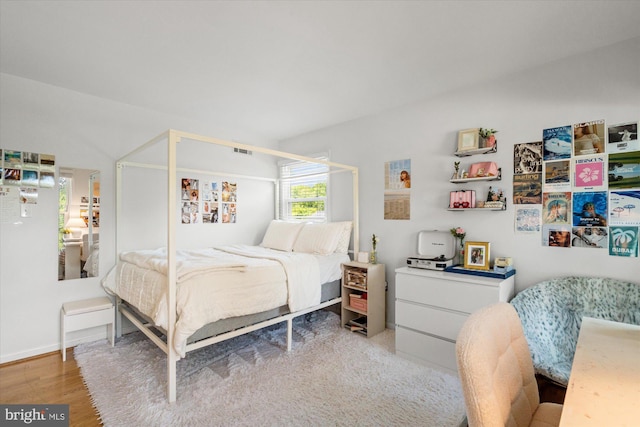 2112 Wittington Blvd, Alexandria, VA 22308 - bedroom with wood finished floors and baseboards
