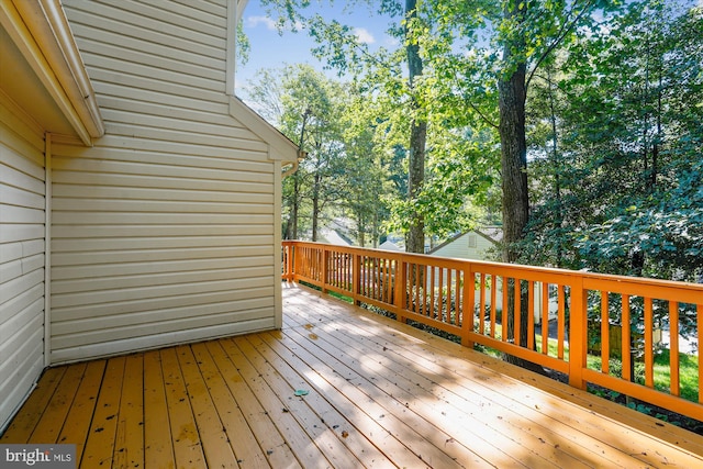 5938 New England Woods Dr, Burke, VA 22015 - view of deck