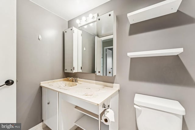12001 Old Columbia Pike Unit 407, Silver Spring, MD 20904 - half bathroom with toilet and vanity