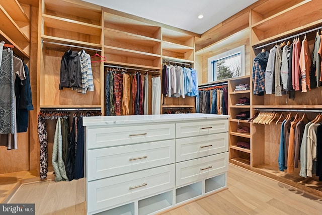 1564 Forest Villa Ln, Mclean, VA 22101 - walk in closet with light wood-type flooring