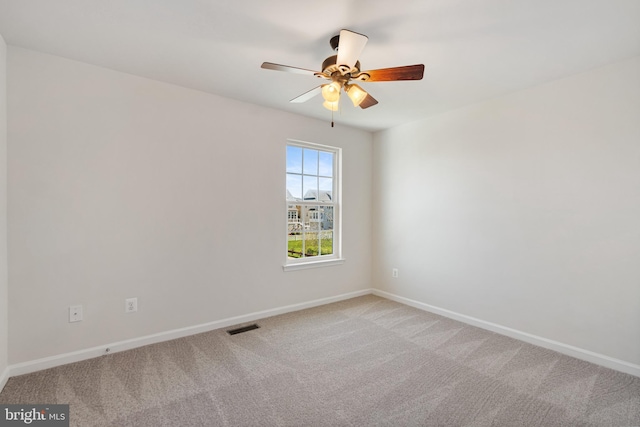 100 Fiesta Dr, Stephenson, VA 22656 - empty room with baseboards, light carpet, and a ceiling fan