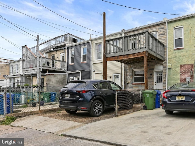 220 S E Ave, Baltimore, MD 21224 - view of front of property with a balcony and stone siding