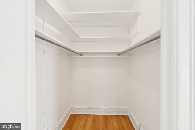 1901 Columbia Rd NW Unit 805, Washington, DC 20009 - walk in closet featuring wood finished floors