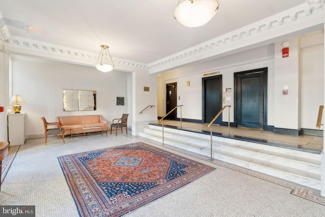 1901 Columbia Rd NW Unit 805, Washington, DC 20009 - community lobby with stairway