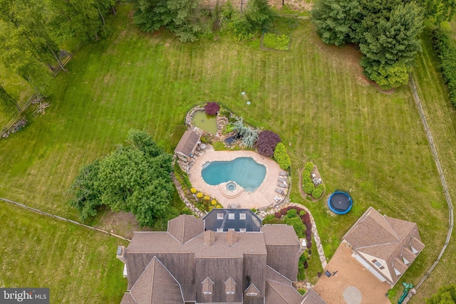 201 Dogwood Slope Rd, Wilmington, DE 19807 - aerial view of a pool