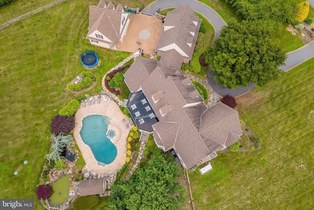 201 Dogwood Slope Rd, Wilmington, DE 19807 - aerial view of property's location with a pool