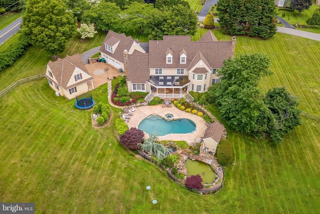 201 Dogwood Slope Rd, Wilmington, DE 19807 - view of subject property with a pool