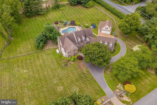 201 Dogwood Slope Rd, Wilmington, DE 19807 - aerial view of property and surrounding area featuring a pool area