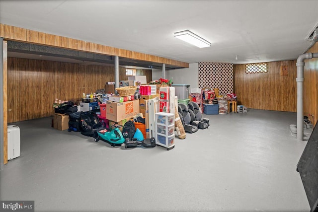 19 Strassberg Ct, Hamilton, NJ 08690 - finished below grade area featuring wood walls