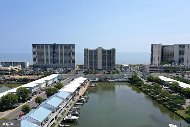 128 Captains Quarters Rd Unit 201, Ocean City, MD 21842 - view of urban area with a nearby body of water