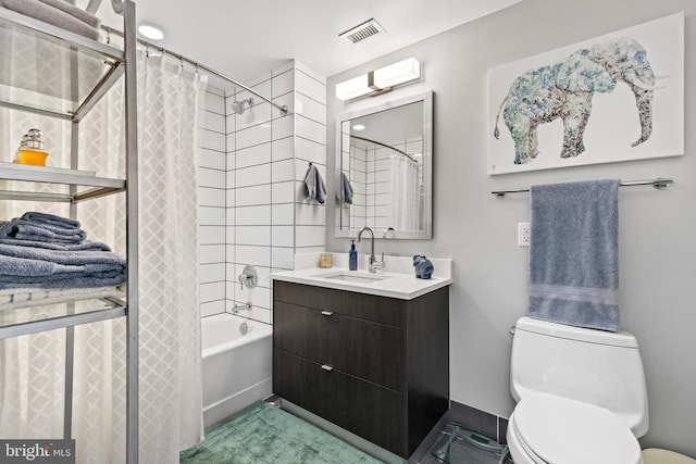 1300 4th St SE Unit 404, Washington, DC 20003 - bathroom with vanity, toilet, and shower / bath combo