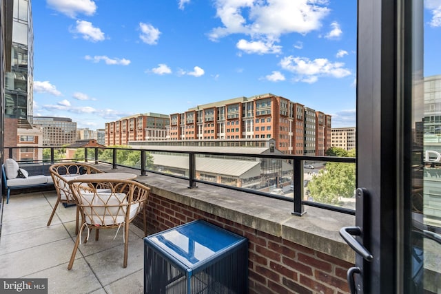 1300 4th St SE Unit 404, Washington, DC 20003 - balcony with a view of city