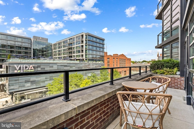 1300 4th St SE Unit 404, Washington, DC 20003 - balcony with a view of city