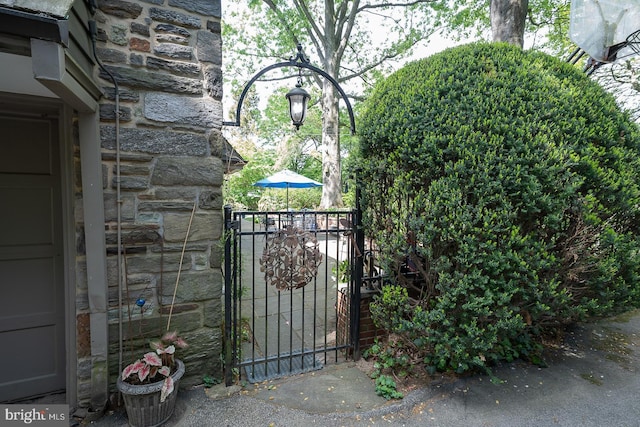 view of gate