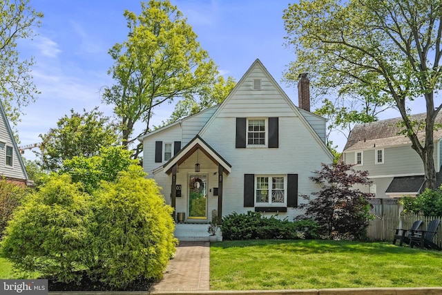 3503 Norris Pl, Alexandria, VA 22305 - view of front of property featuring a chimney