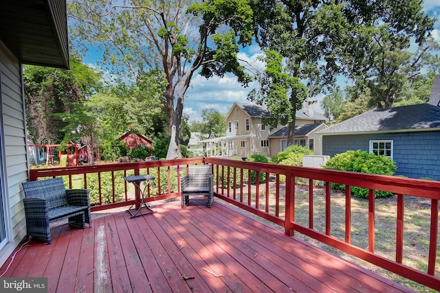 411 S Blvd, Salisbury, MD 21801 - deck with a residential view