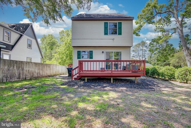 411 S Blvd, Salisbury, MD 21801 - back of property with a deck