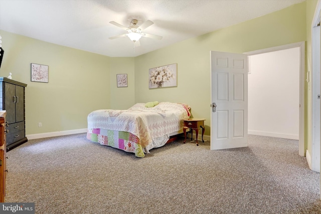 13450 Millstone Cir, Hancock, MD 21750 - carpeted bedroom with baseboards and ceiling fan