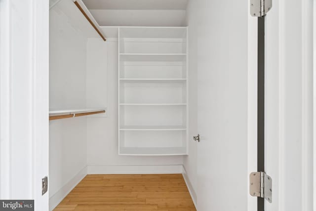 315 Dupont St, Philadelphia, PA 19128 - spacious closet featuring wood finished floors