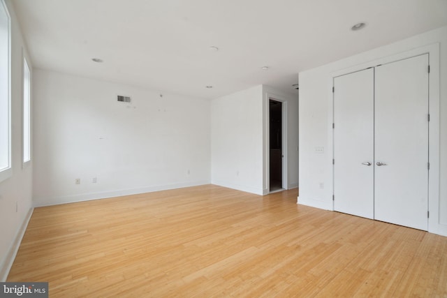 315 Dupont St, Philadelphia, PA 19128 - unfurnished bedroom with light wood-type flooring and a closet