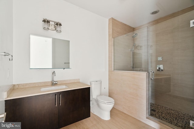 315 Dupont St, Philadelphia, PA 19128 - full bathroom with vanity and a stall shower
