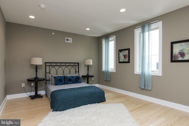 315 Dupont St, Philadelphia, PA 19128 - bedroom featuring light wood-style floors and recessed lighting
