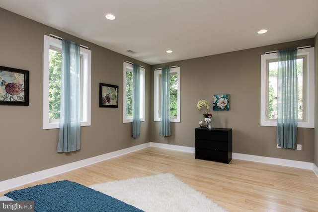 315 Dupont St, Philadelphia, PA 19128 - living area with light wood-style floors, healthy amount of natural light, and recessed lighting