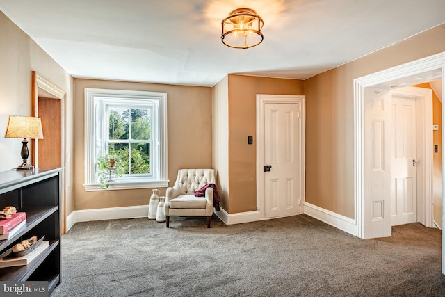 1148 Bodine Rd, Chester Springs, PA 19425 - living area featuring carpet floors and baseboards