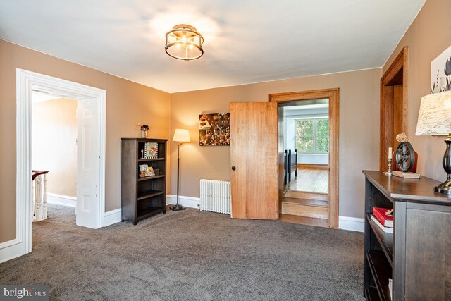 1148 Bodine Rd, Chester Springs, PA 19425 - interior space with radiator heating unit and baseboards