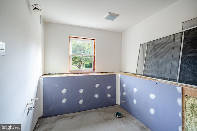 1148 Bodine Rd, Chester Springs, PA 19425 - unfurnished room featuring unfinished concrete floors