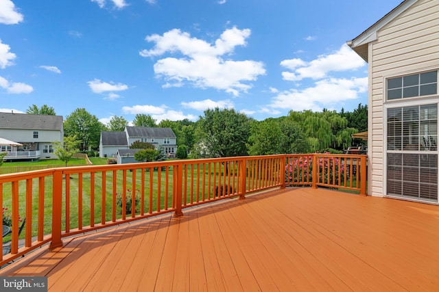 11221 Chaucers Ridge Ct, Laurel, MD 20723 - deck with a lawn