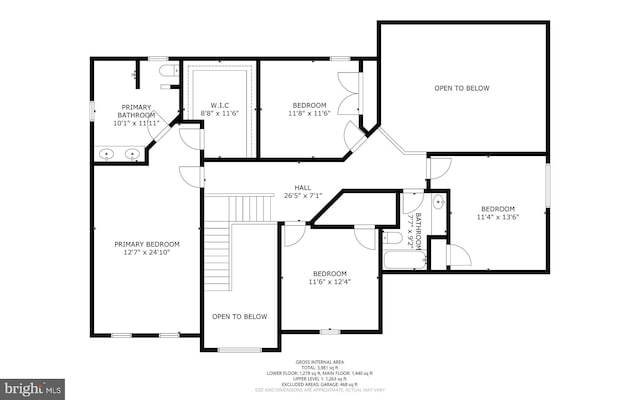 11221 Chaucers Ridge Ct, Laurel, MD 20723 - home floor plan