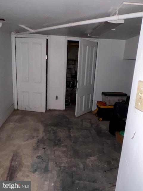 view of below grade area